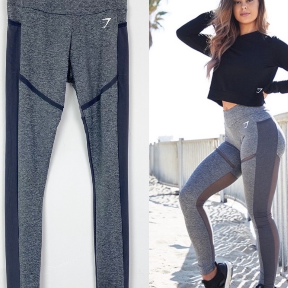 Gymshark charcoal leggings size medium